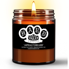 Load image into Gallery viewer, "Asphalt Dreams" - Natural Wax Candle (9oz)