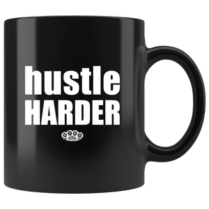 Hard Knocks Moto "Hustle Harder" Coffee Mug