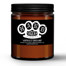 Load image into Gallery viewer, &quot;Asphalt Dreams&quot; - Natural Wax Candle (9oz)
